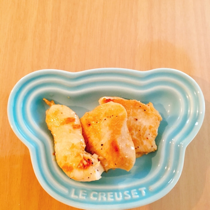 幼児食 鶏胸肉の照り焼きチキン レシピ 作り方 By Uucha 楽天レシピ
